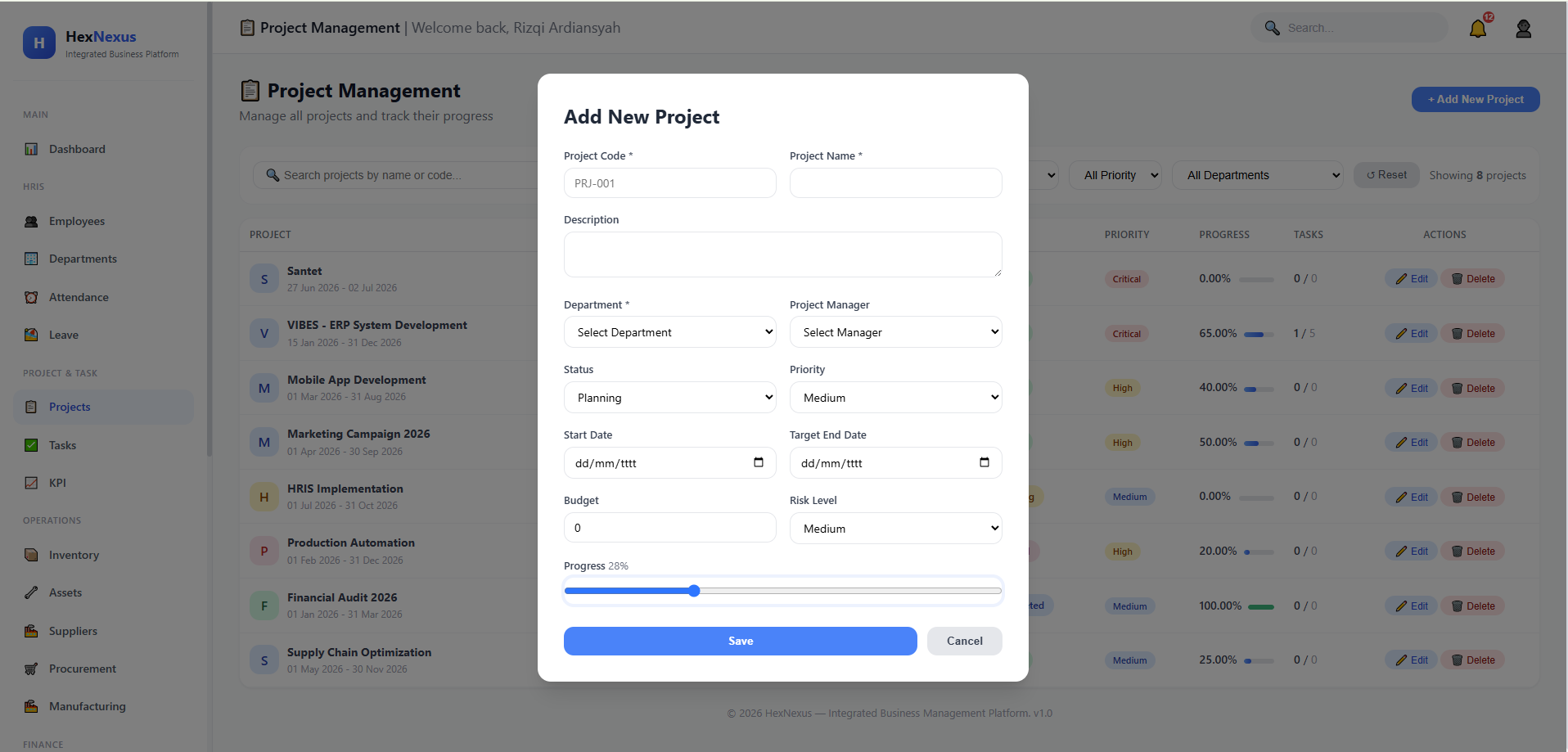 VIBES Enterprise Modules